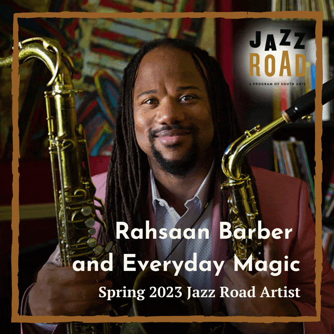 Spring 2023 Jazz Road Artists - rotating banner