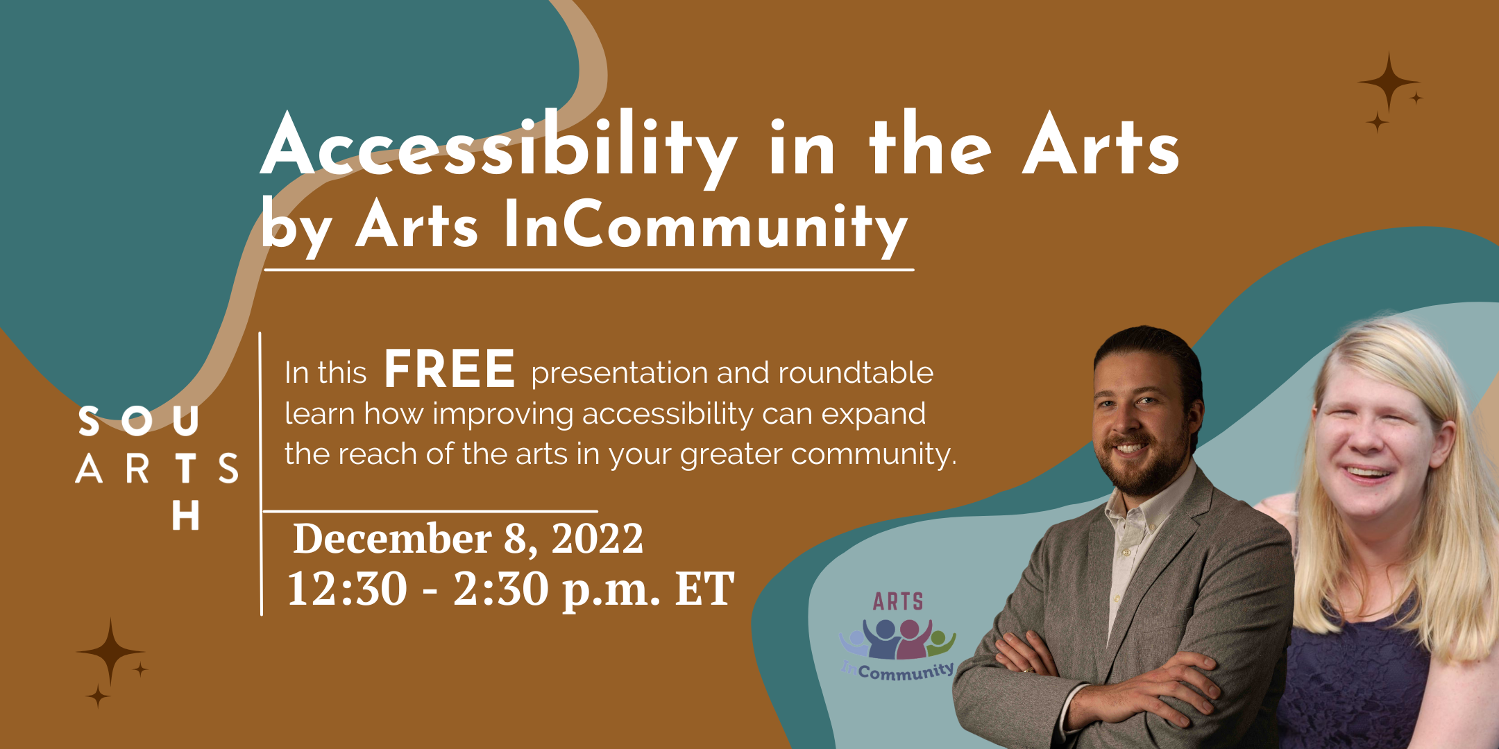 Accessibility in the Arts banner