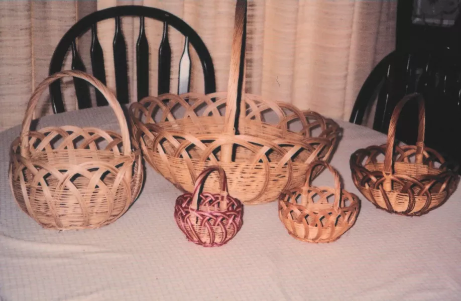 Original baskets by Charlene