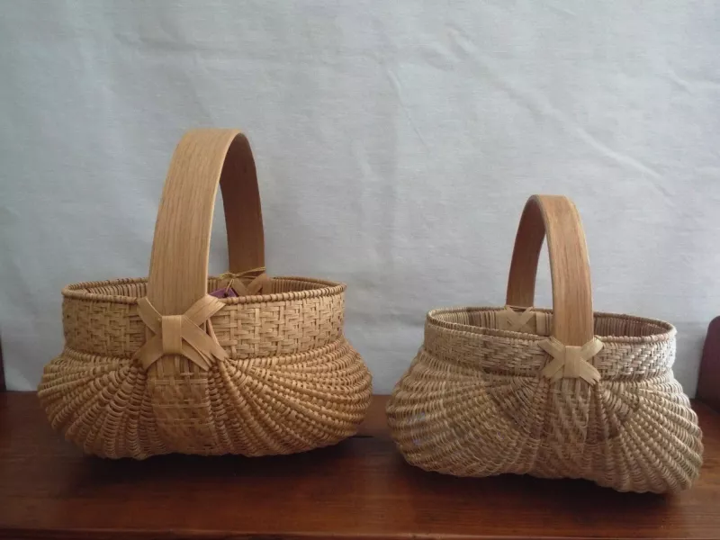 Two of Sue's baskets