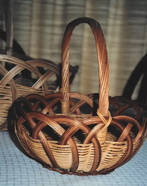 Basket on a table