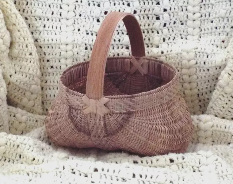 One of Sue's baskets