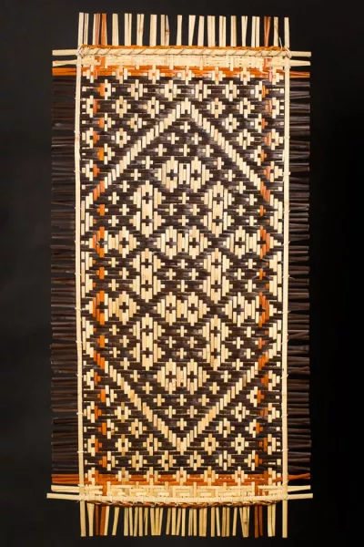 Cherokee Art – Rivercane mat – 15 in. x 28 in.