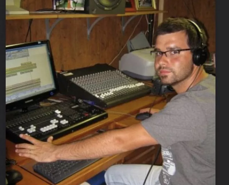Brandon Green. Bluegrass musician, studio engineer. Limestone (Greene County), TN